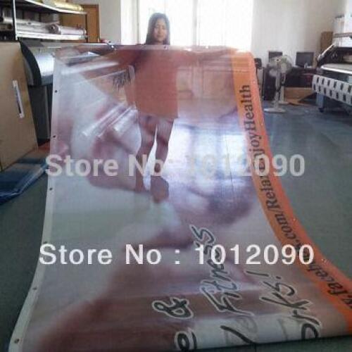Free Shipping Vinyl Mesh Banner Fence Mesh Banners (with custom printing)
