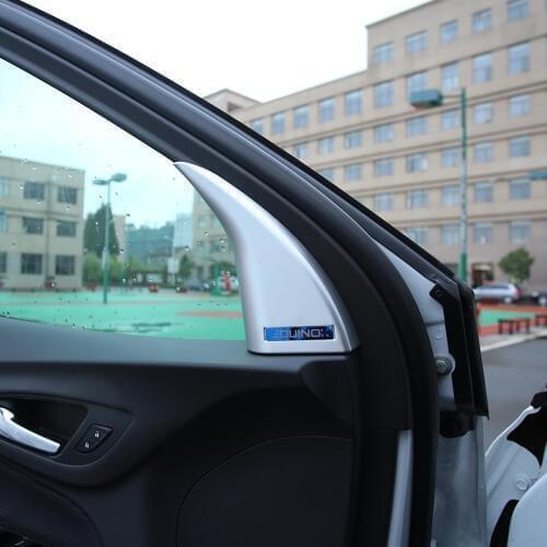 My Good Car interior triangular decorative box front triangular decorative sequins for Chevrolet Equinox 2017-2018 Accessories