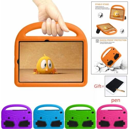 For iPad 2 3 4 Case 360 Full Protect Stand Cover For ipad 5 6 Pro 9.7 ipad 2018 2017 Heavy Duty Hybrid Shockproof EVA case + pen