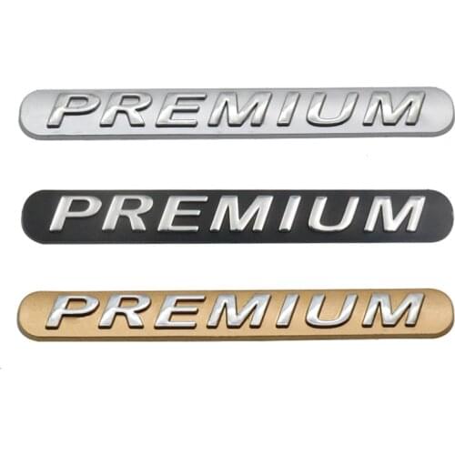 For Toyota Levin Reiz Corolla Camry PREMIUM Emblem Rear Fender trunk Auto Car Edition Badge Logo Sticker