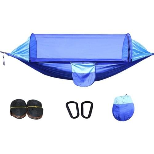 Camping Hammock with Net Travel Portable Lightweight Hammock for Hiking Camping Backpacking Travel