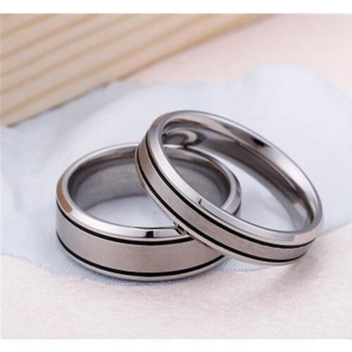 Romad Lovers Ring for men and women Refreshing original design concise Valentines Day gifts Promise Band Weddingi