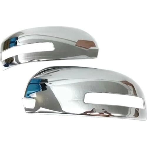 For 2013-2020 Mitsubishi ASX Rear View Mirror Cover Cap Side Wing Mirror Cover Caps Side Mirror Protector ABS Car Accessories