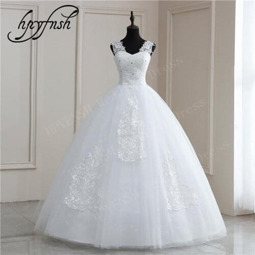 Fashion Classic Lace African Wedding Gowns with Exquisite Flower Pattern Sexy V-Neck vestidos largos de fiesta elegante