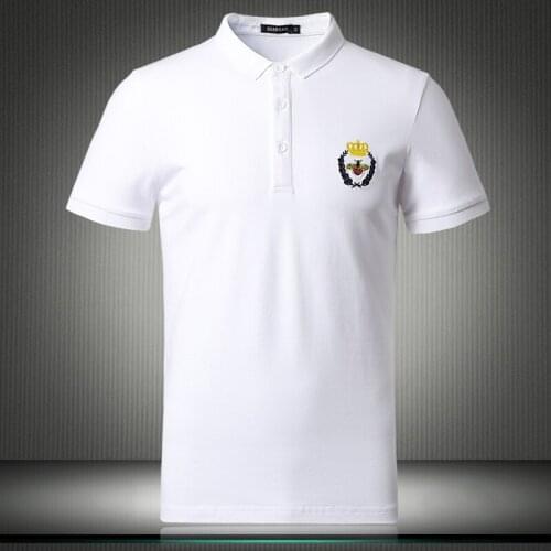 Top Designer Famouse Brands Polo For Men High Quality Short Sleeved Casual Solid Breathable Shirts M- 4XL 5XL 81862