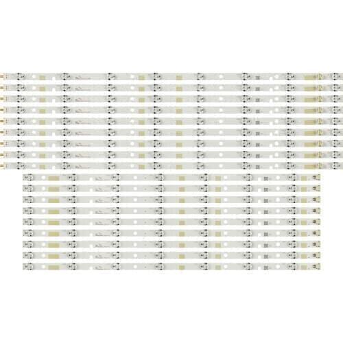 18pcs/lot LED Backlight strip 15 Lamp For Toshiba 55L7453D 55 Inch TV SVT550AA0_REV04 R/LTYPE 130710 LC550DUK SG K2