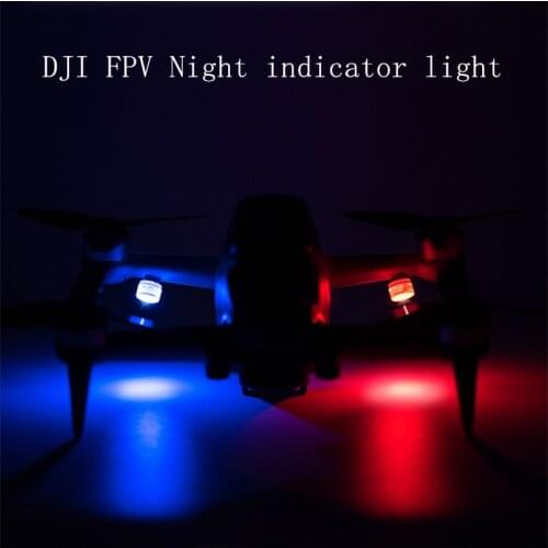 FPV drone light Night flight direction indicator light Flashing light direction for DJI FPV Combo drone Quadcopter accessoriesr