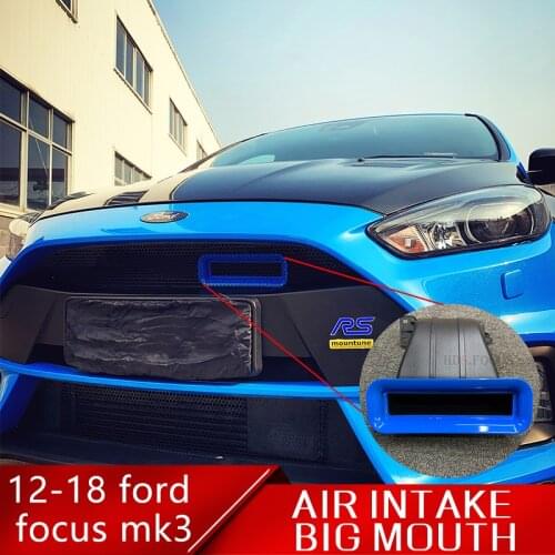 For ford focus Air inlet tuyere Air intake ABS Car modification Accessories 13ST 2015-2018 MK3.5 Hatchback 4D Sedan 5D