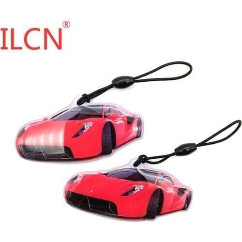 125Khz Rewritable Duplicate Blank Card RFID Keyfob T5577 Access Control Card Token Tag Writable Badge Dropping Glue Keychain