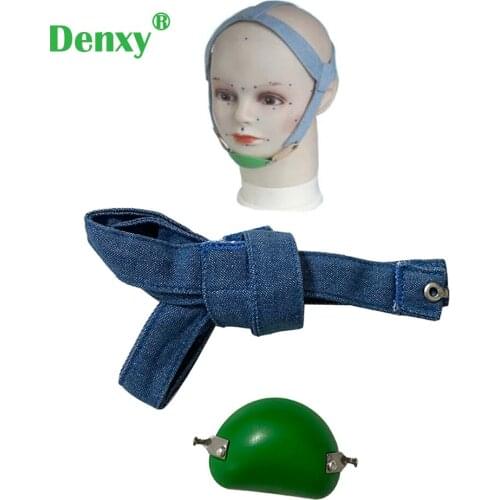 Denxy 1pc Orthodontic Chin caps Headgear Strap extraoral anchorage products Orthodontic attachments Orthodontic brackets O tie