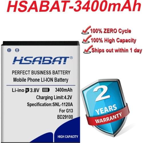 HSABAT 3300mAh BD29100 Battery for HTC G13 Wildfire S A510e A510C T9292 HD3 HD3s HD7 PG76100 T9292