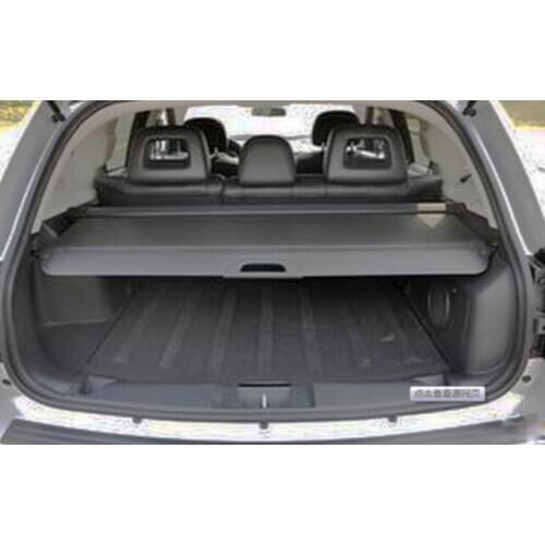 Aluminium alloy + Fabric Rear Trunk Security Shield Cargo Cover For Captiva 14 15 16 2014 2015 2016