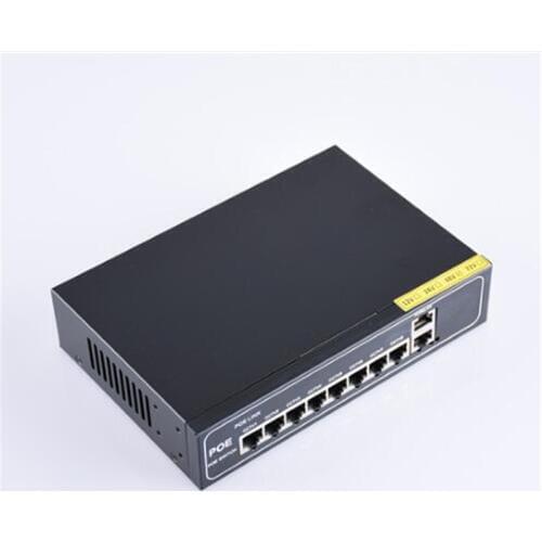 ANDDEAR-24 v 8 port gigabit unmanaged poe switch 8*100/1000 mbps POE poort; 2*100/1000 mbps UP Link poort; 1*100/1000 mbps