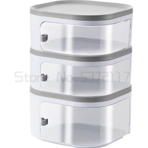 Household kitchen cover food insulation cover multi-layer sliding door dust cover fly proof food table cover leftovers box