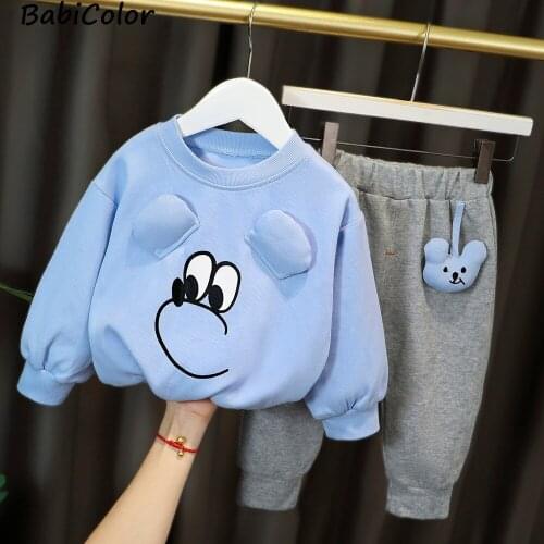 Baby Boys Clothing Sets Cute Spring T-Shirt +Pants Cartoon Children Boys Clothes Suit for Kids Outfit Infant Boy Clothes Set