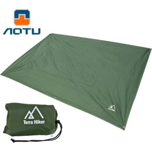 Multi-functional Awning Waterproof Tarp Picnic Mat Garden Canopy Sunshade Outdoor Camping Beach Sun Shelter 1.8*2.2M 2.4*2.2M