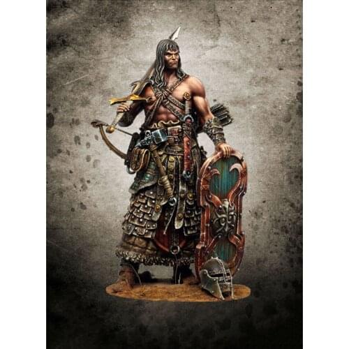 1/24 Scale Unpainted Resin Figure The Lone Warrior GK figure