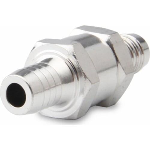 Aluminum Alloy One-way Fuel Pump Check Valve Gasoline Diesel Show Fluid Flow Direction Fuel Pump Check Valve