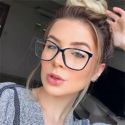 Cute square glasses frame 2020 clear lens eyeglasses frames women fashion glasses Female optical frame non prescription glasses