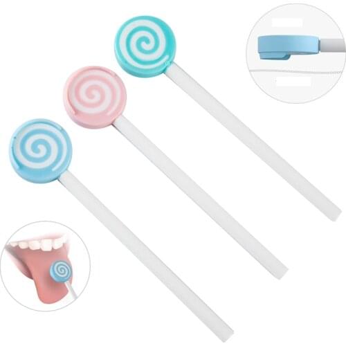Fresh Breath Brush Child Tongue Scraper Cleaner Care Lollipop Baby Tongue Cleaning Oral Christmas Kids Best Gifts