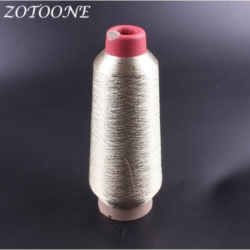 ZOTOONE Sewing Thread Polyester Sewing Supplies Metallic Gold Embroidery Thread Wholesale Thread For Jeans Clothes DIY Handmade