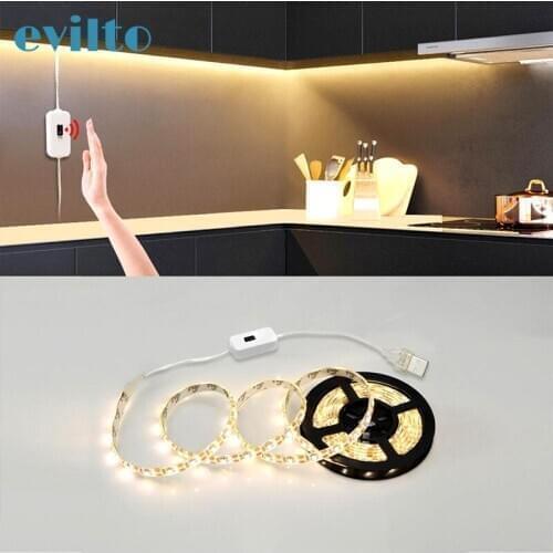 3M DC 5V USB Motion Led Backlight TV Kitchen LED Strip Hand Sweep Waving ON OFF Sensor Light White/ Warm white Diode Lights