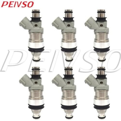 6x 23250-62030 23209-62030 fuel injector for TOYOTA&LEXUS LAND CRUISER 90 LC90 / Camry / 4RUNNER / ES300 3.4L 5VZ 3.0L 3VZ