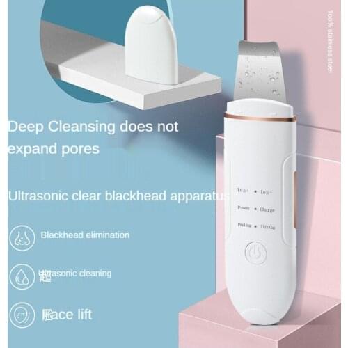 Ultrasonic Cleaning Massager for Face Skin Care Acne Blackheads Remover Cleaner Tool Scrubber Peeling Cavitation Facial