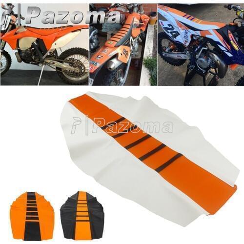 Universal Soft Fabric Seat Cover Motorcycle cushion set For EXC SX SX-F XCW XC-F EXC-F Six Day 125 250 300 350 450 Motocross
