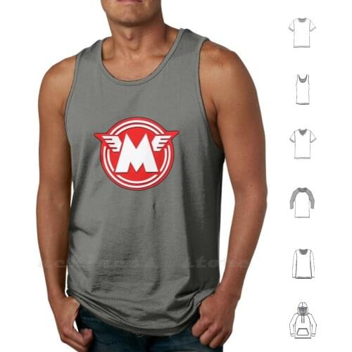 Vintage Matchless Motorcycle Logo Art Tank Tops DIY Print Matchless Norton Metisse Motorcycle Logo European