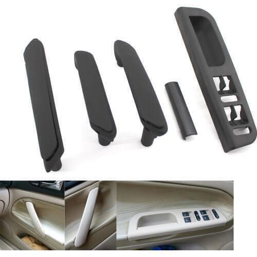 1 Set Door Pull Grab Handle Switch Bezel with Cover for VW Passat B5.5 98-05 3B0867171 Left Hand drive 4 Door