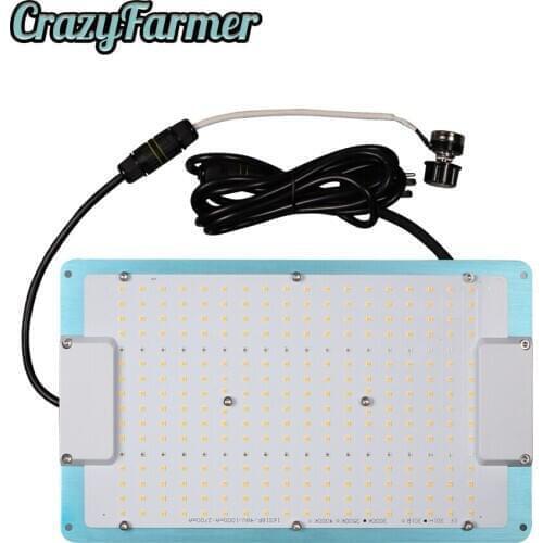 120w led grow light lm301h mixed epistar 660nm crazy farmer grow light for indoor farm