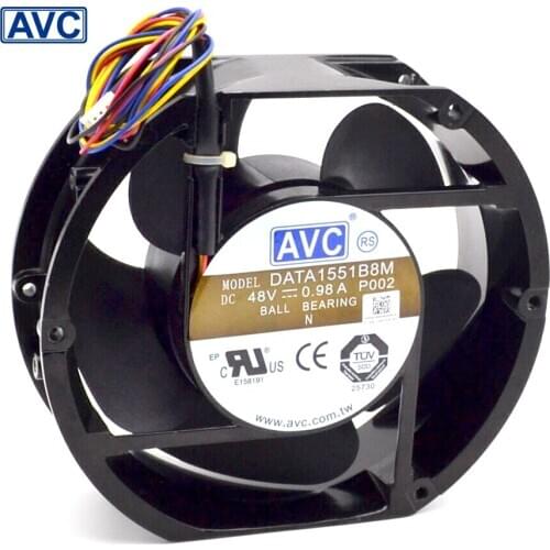 AVC New Full Metal Original DATA1551B8M 17050 17CM 48V 0.98A IPC wind capacity 170*170*50mm