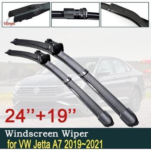Car Wiper Blade for Volkswagen VW Jetta A7 MK7 2019 2020 2021 Front Windscreen Window Windshield Wipers Car Accessories Goods