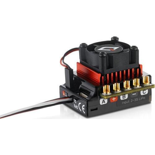 Hobbywing QUICRUN 10BL120 10BL60 Sensored 120A / 10BL60 Sensored Brushless ESC Speed Controller For 1/10 1/12 RC Mini Car