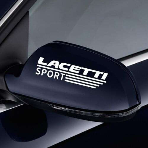 For Chevrolet Lacetti Captivation Reflective Auto Accessories 2PCS/Set Car Rearview Mirror Sticker Decor Vinyl Film Decals