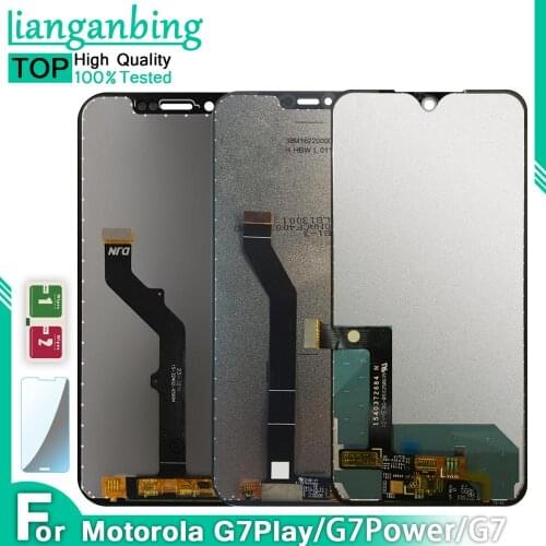 Original Display For Motorola Moto G7 Play XT1952 G7 XT1962 G7 Power LCD Display Touch Screen Sensor Panel Digitizer Assembly