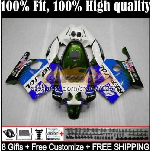 Injection For HONDA CBR250RR CBR 250 250RR 90 91 92 93 94 41CL.173 MC22 CBR250 R RR 1995 1996 1997 1998 1999 Fairing Blue Repsol