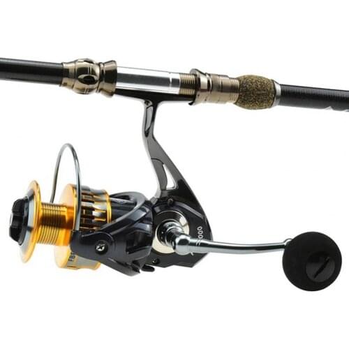 Metal Double Brake Reel Spinning Reel Fishing Reel Spinning Reel Ultra-smooth Bait Freshwater Saltwater Spinning Fishing Reels