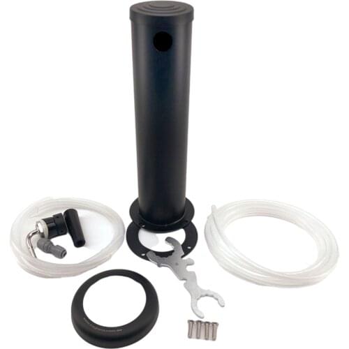 Single Tap Black Phantom Font Kit with SS Duotigh Shot shank and Black handle (Without Tap)