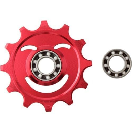 New Bike Rear Derailleur Guide Wheel Ceramics Bearing Wheel Pulley Bearing 9x17x5mm MTB Road Fixed Gear Bicycle Ceramics Bearing