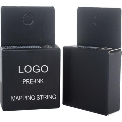 Pre-Inked Microblading String for Brow Mapping - Measuring Tool for Marking Symmetrical Eyebrows