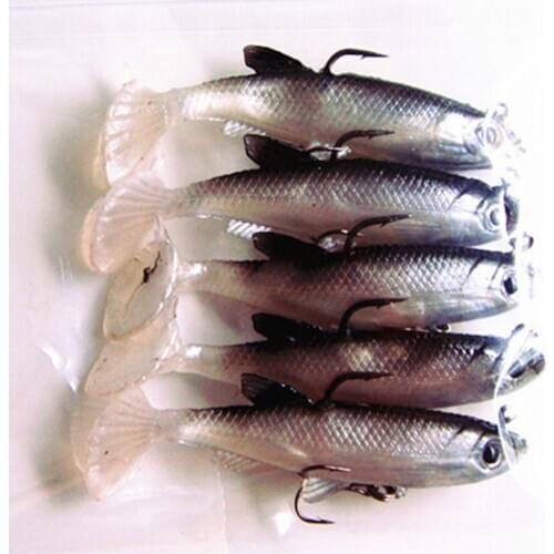 1pc Fishing Lures Kinds Of Minnow Fish Bass Tackle Hooks Baits Jigs Crankbait Tackle Striped Jigs Squid Prawn Bass Lure Weever