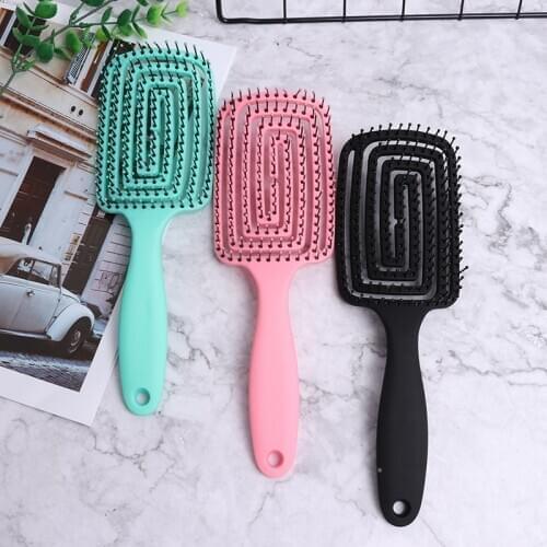 Detangling Brush for Curly Hair African American Natural hair Styling Comb Tools New