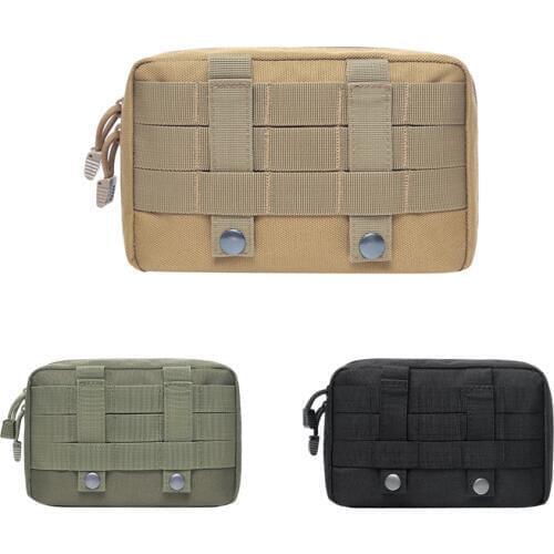 MOLLE Pouch Compact Horizontal Map Multi-purpose Waist Bags Small Utility Hunting Pouch Molle Bag