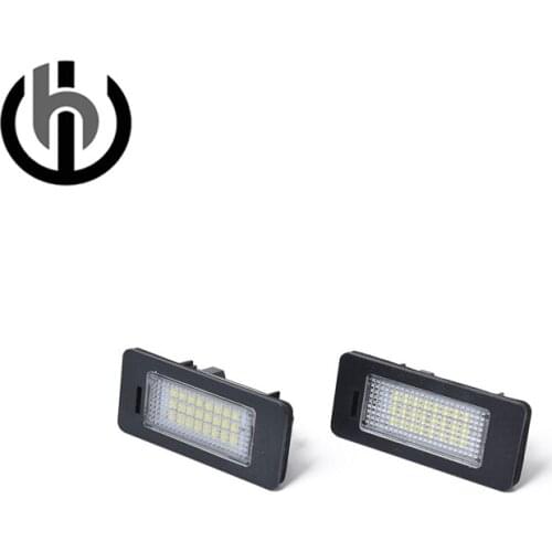 2pcs Car LED Number License Plate Light LED License Lamp For BMW E39 E82 E88 E46 E90 E91 E92 OEM No. 63267165646 63267193293
