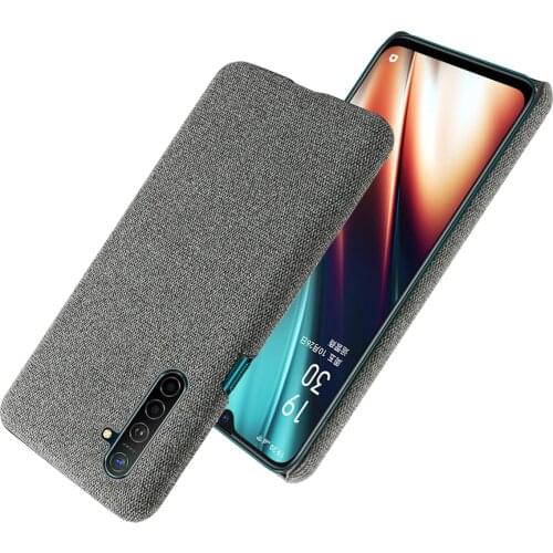 Slim Cloth Texture Cover For OPPO Realme X2 XT Case K5 Fabric Antiskid Capa for OPPO Realme X2 RMX1991 RealmeX2 x 2 XT RMX1921