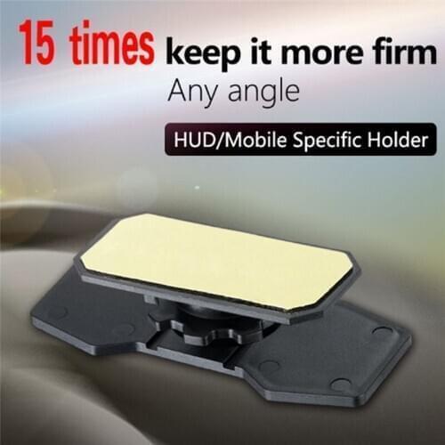 Universal Car GPS Cellphone Holder HUD Head-Up Display Projector Phone Bracket