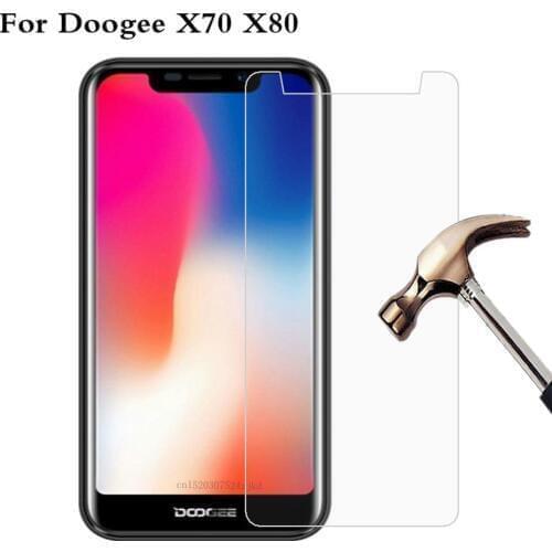 Tempered Glass 9H 2.5D For Doogee X70 X80 Screen Protector Tempered Glass For Doogee X70 X80 Protective Glass Film