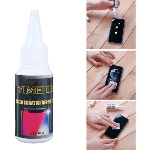 New Arrival 1pc 30ml Glass Polish Scratch Remover Repair Liquid Set for Cell Phone Screens Watches LCD Display